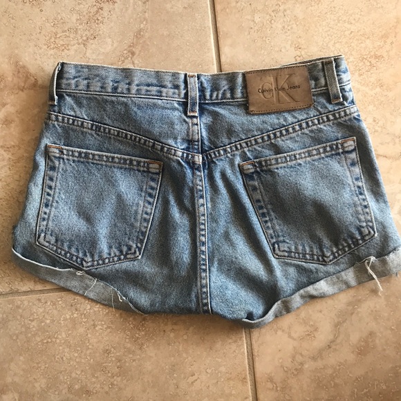 Vintage Calvin Klein jean shorts Perfect wash🔥